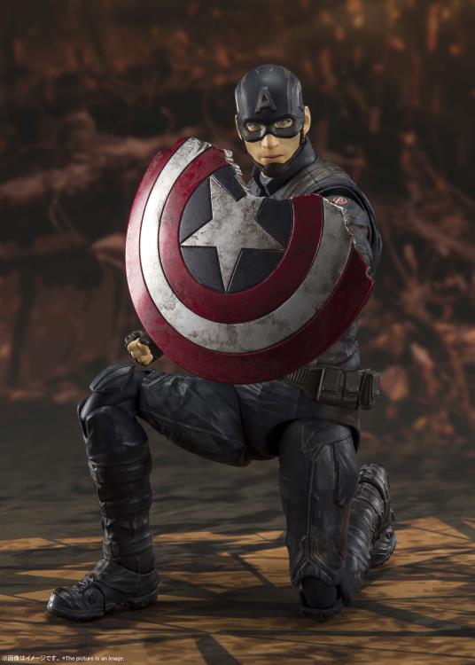 S.H.Figuarts - Avengers Endgame - Captain America (Final Battle) Edition - Action Figure (OPEN BOX)