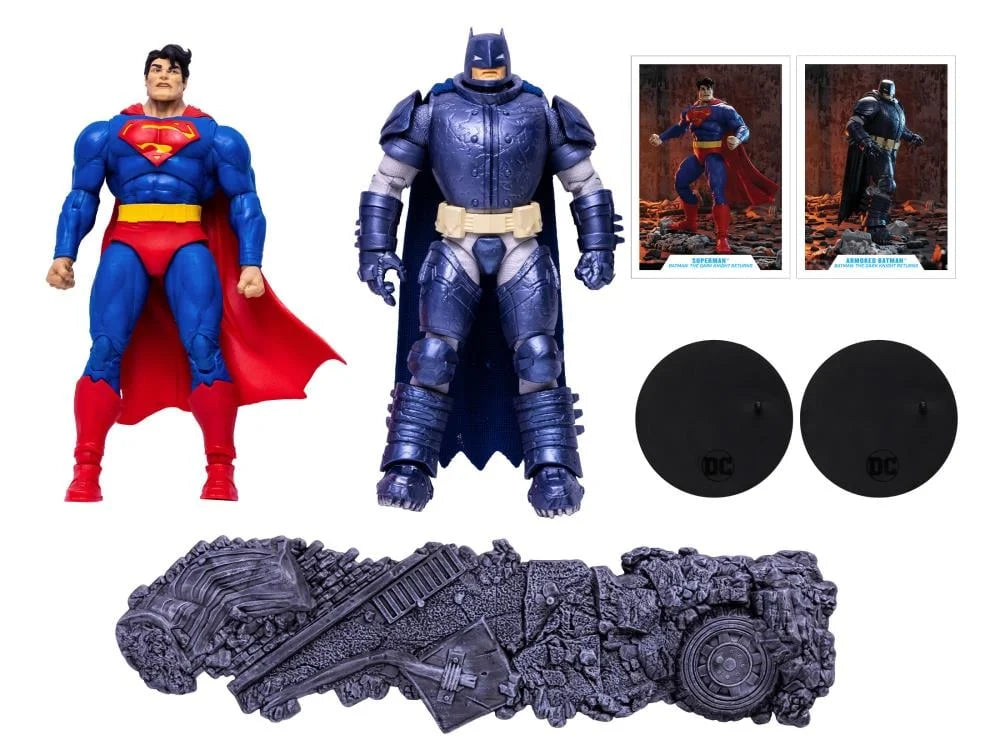 McFarlane Toys DC Multiverse Superman Vs. Armored Batman (Batman: The Dark Knight Returns)