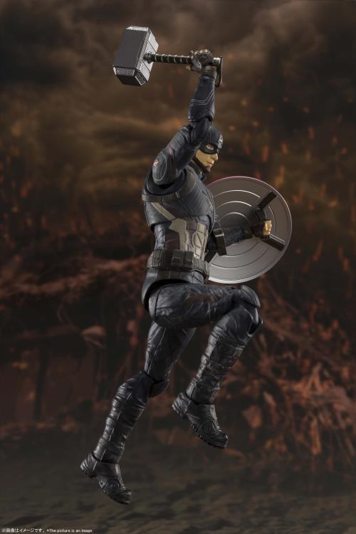 S.H.Figuarts - Avengers Endgame - Captain America (Final Battle) Edition - Action Figure (OPEN BOX)