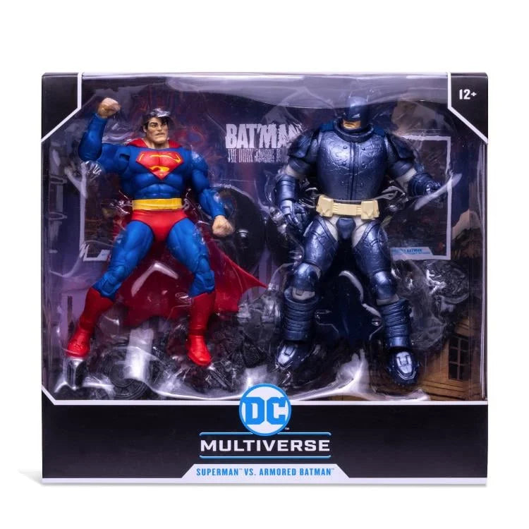 McFarlane Toys DC Multiverse Superman Vs. Armored Batman (Batman: The Dark Knight Returns)