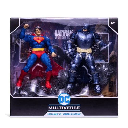 McFarlane Toys DC Multiverse Superman Vs. Armored Batman (Batman: The Dark Knight Returns)