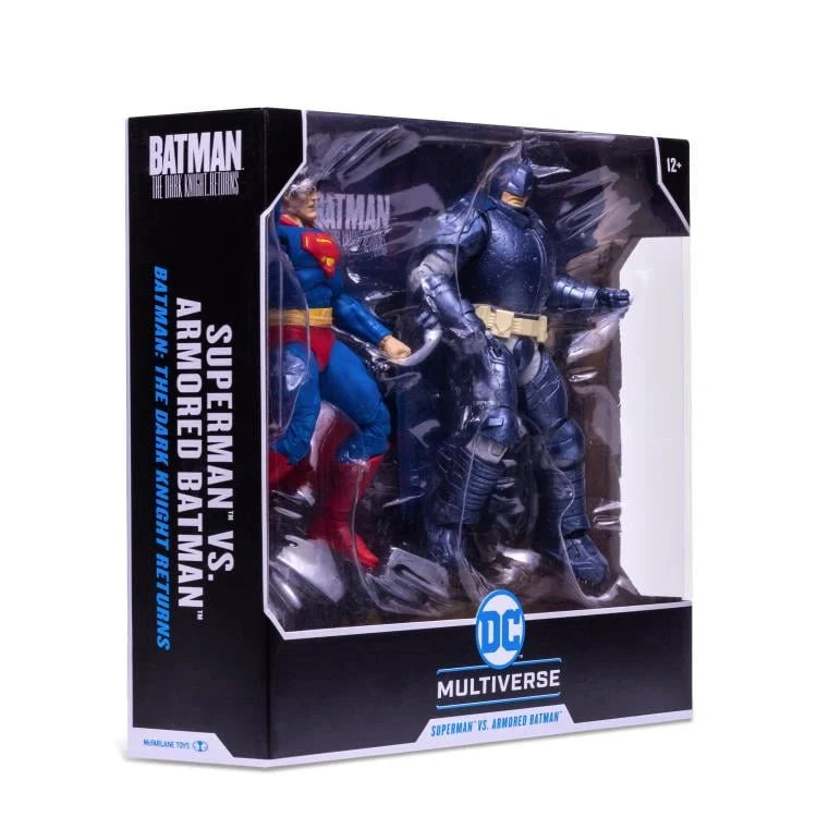 McFarlane Toys DC Multiverse Superman Vs. Armored Batman (Batman: The Dark Knight Returns)