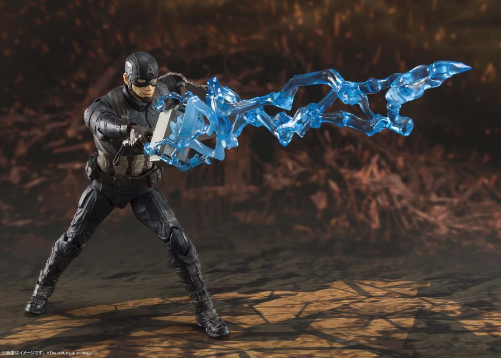 S.H.Figuarts - Avengers Endgame - Captain America (Final Battle) Edition - Action Figure (OPEN BOX)