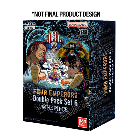 One Piece TCG: Double Pack Set VOLUME 6 (DP 06) OP09 Four Emperors [PREORDER]