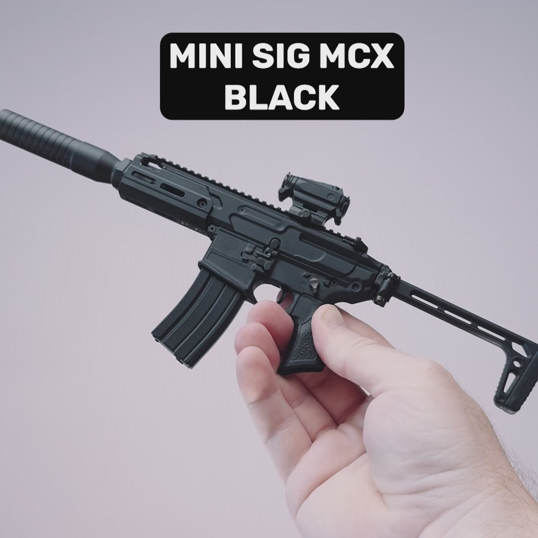 Miniature SIG SAUER MCX® Die Cast Model Kit - (SIG MCX® Model