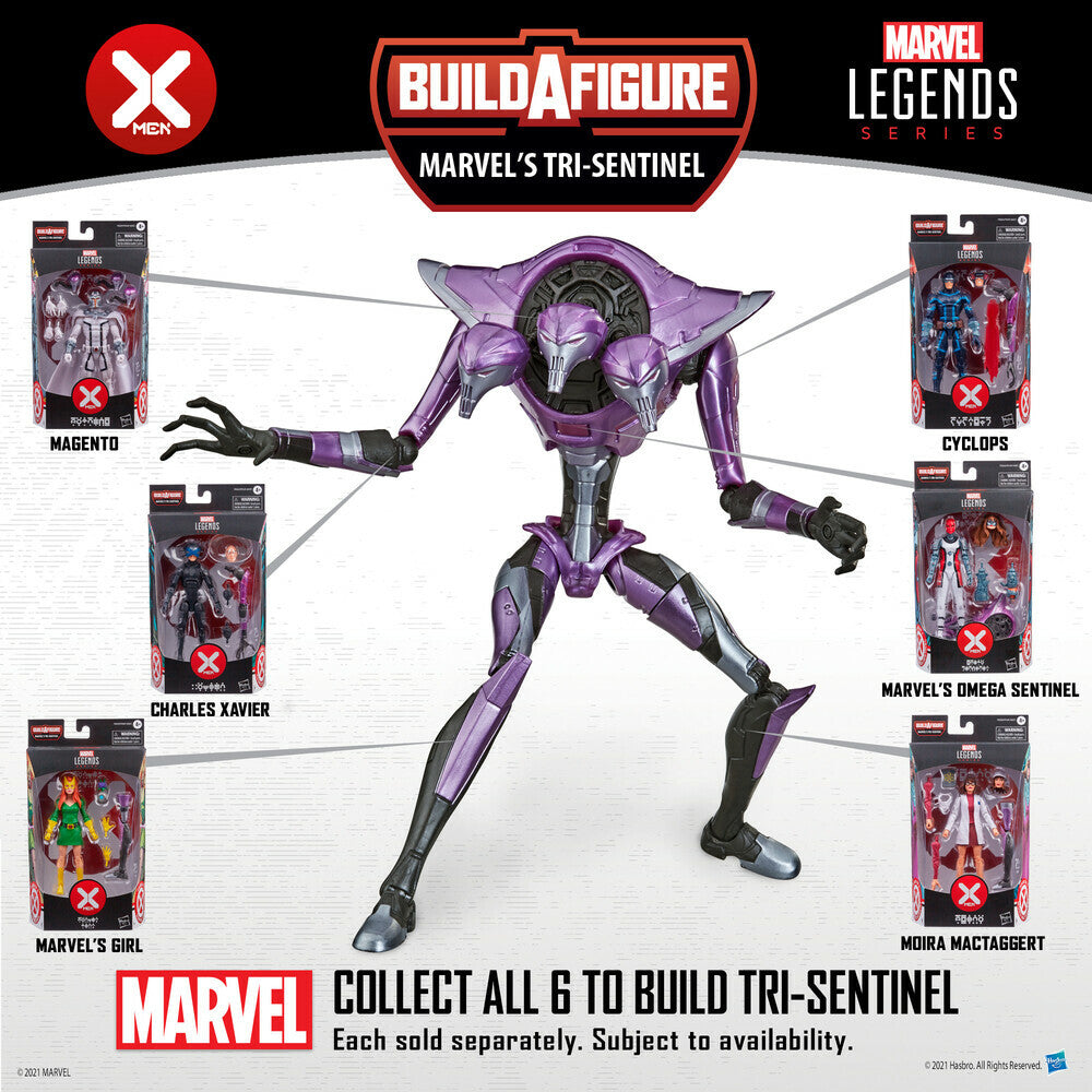 Marvel Legends House of X Tri Sentinel Complete Wave Set of 7x Action Figure
