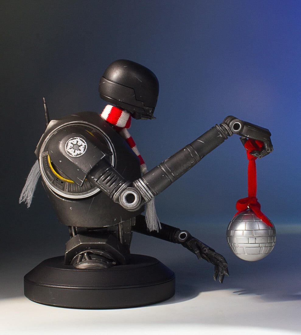Gentle Giant - Star Wars K-2SO (Holiday Edition) Deluxe Mini Bust 2017 Premier Guild Exclusive