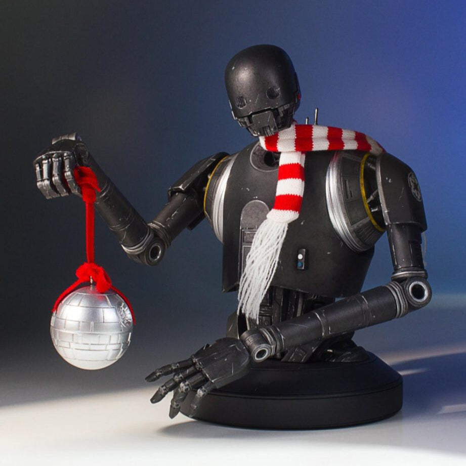 Gentle Giant - Star Wars K-2SO (Holiday Edition) Deluxe Mini Bust 2017 Premier Guild Exclusive