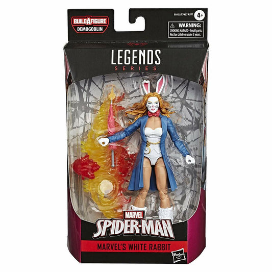 Marvel Legends Spider-Man - Marvel's White Rabbit - Demogoblin Wave