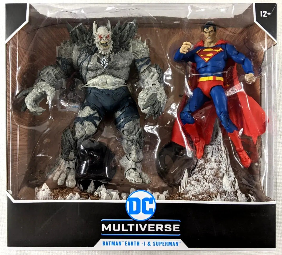 DC Multiverse - Batman Earth-1 & Superman - 2 Pack - Mcfarlane Toys - (Devastator)