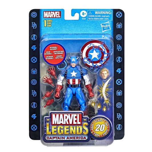 Marvel Legends 20th Anniversary Series 1 Captain America 6-inch Action Figure