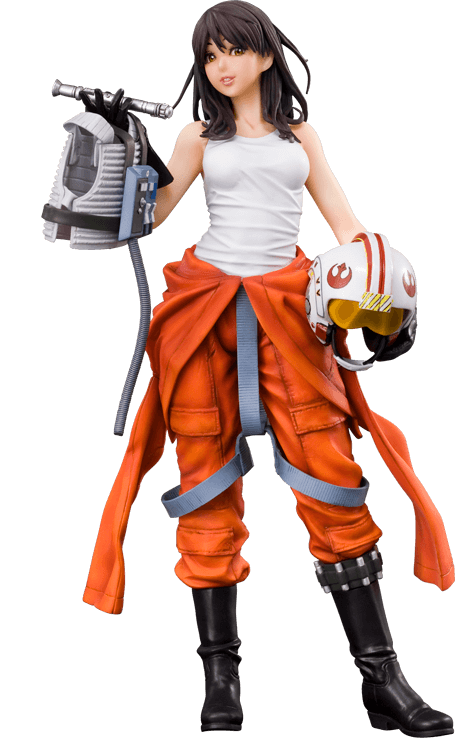 Star Wars - Jaina Solo - 1/7 Scale Pre-painted Model Kit - ARTFX - Kotobukiya