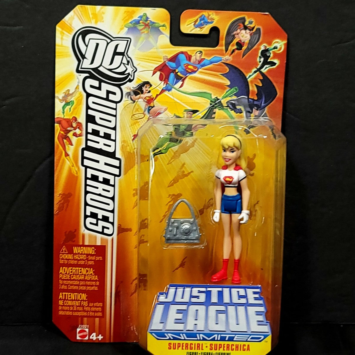 DC Super Heroes Justice League Unlimited - Supergirl Action Figure 2005 Mattel