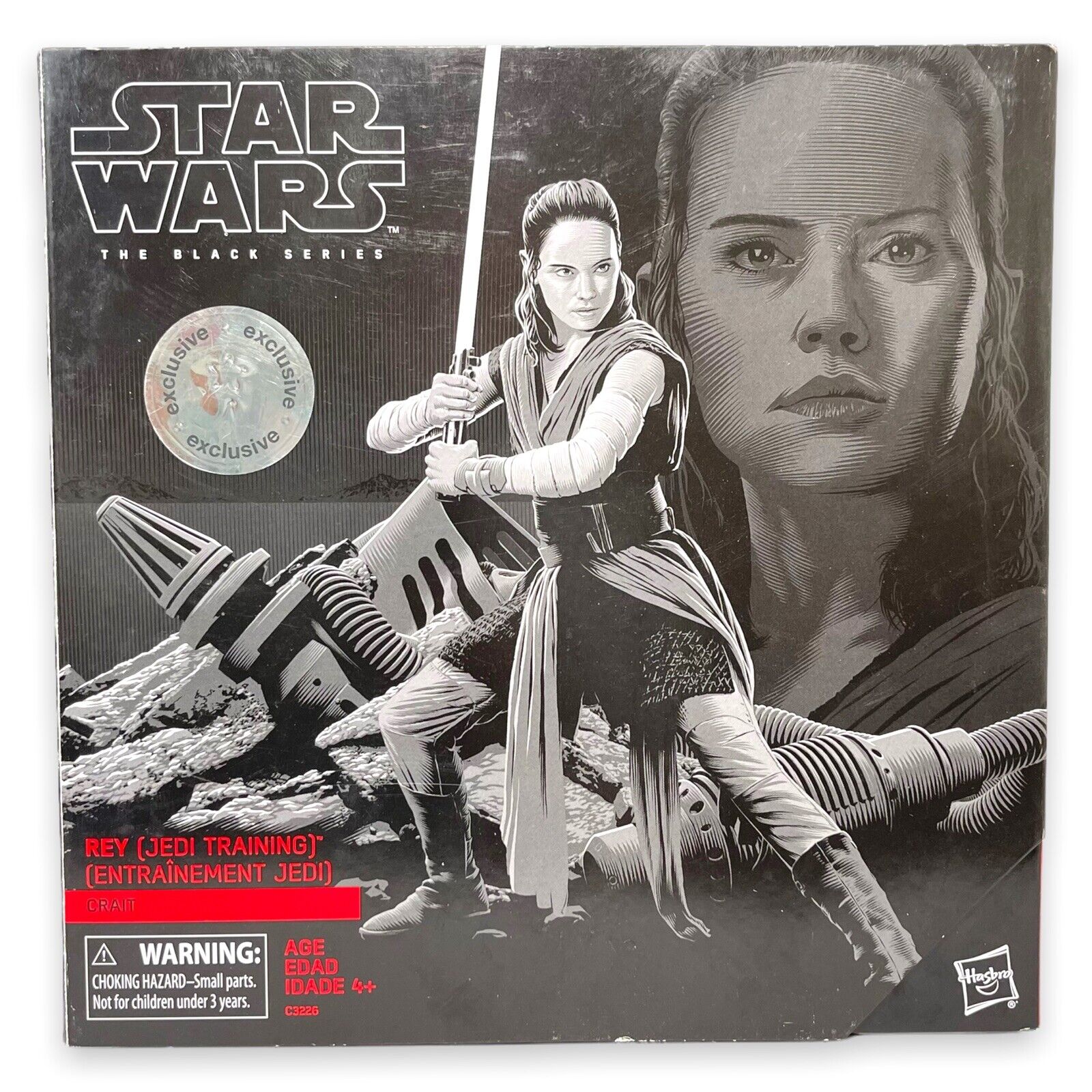 Star Wars The Black Series Rey Jedi Training Toys R Us Exclusive New Cosmic Destroyer’s