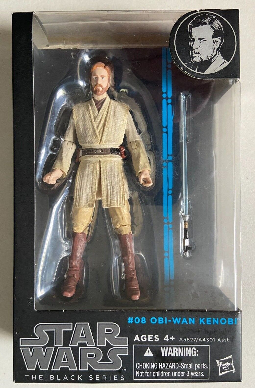 Star Wars - Black Series - Obi Wan Kenobi - Ewan McGregor - Black & Blue Box - 2014
