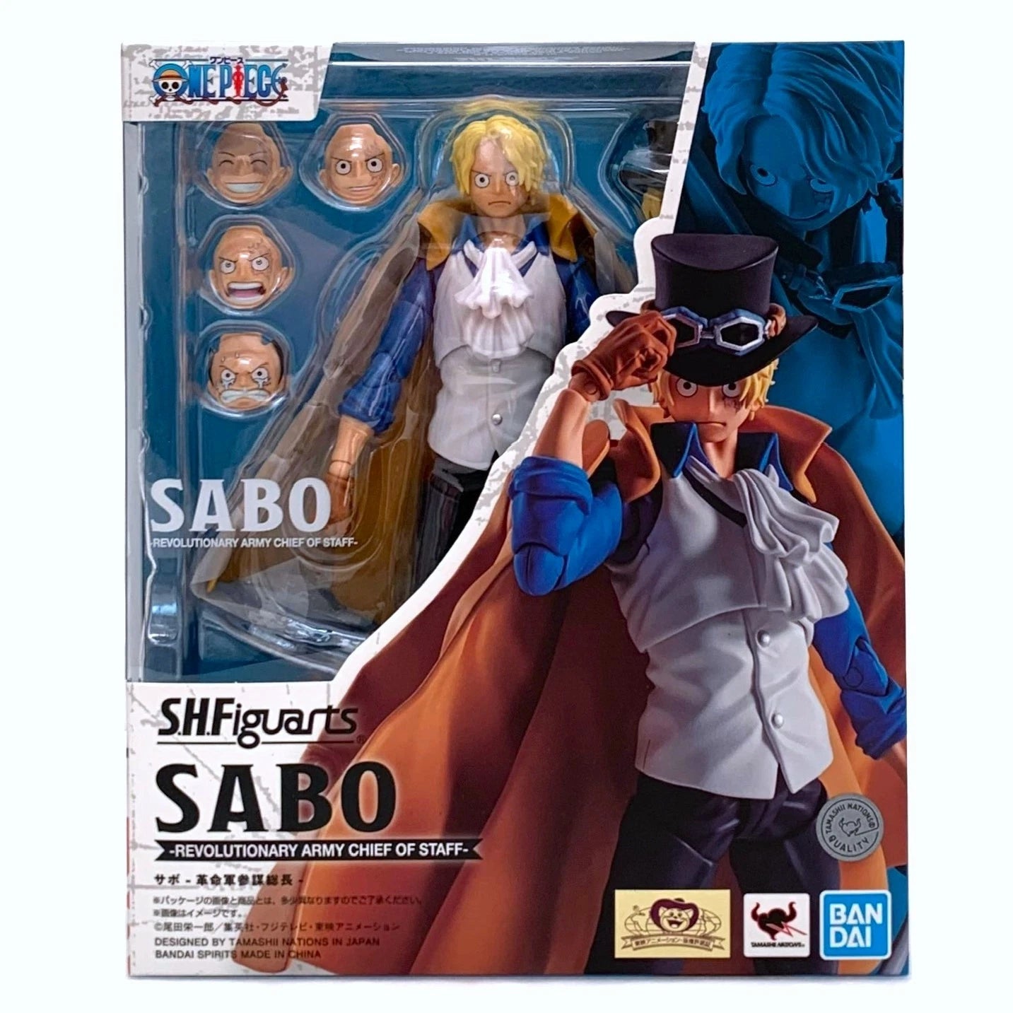 S.H.Figuarts - Tamashii Nations - One Piece - Sabo - Revolutionary Army Chief of Staff