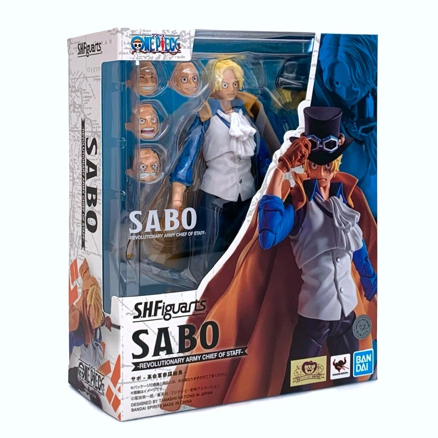 S.H.Figuarts - Tamashii Nations - One Piece - Sabo - Revolutionary Army Chief of Staff