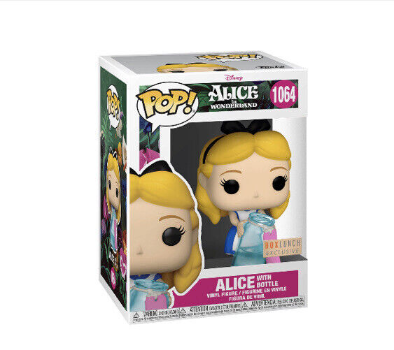Funko Pop! Disney - Alice In Wonderland - Alice With Bottle - Box Lunch - 1064