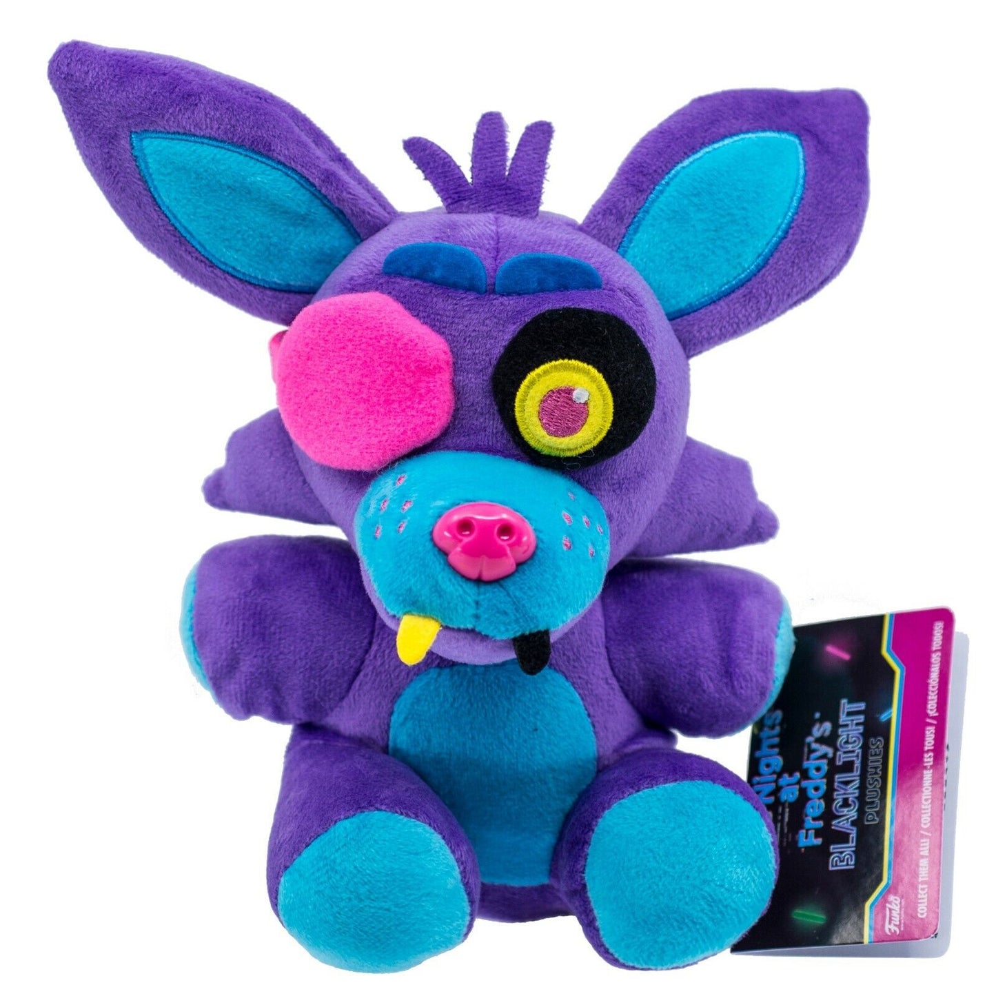 Funko Plush - Five Nights At Freddy's Blacklight Plushies - Foxy (Purple)