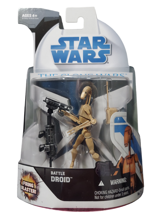 Star Wars The Clone Wars - Battle Droid - Firing Blaster