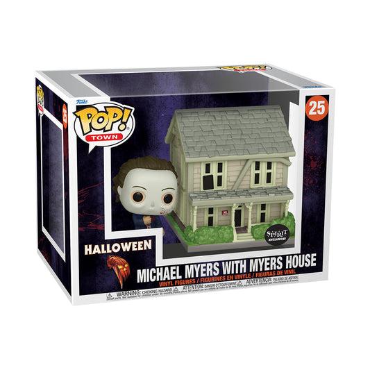 Funko Pop! Town - Halloween - Michael Myers with Myers House - Spirit Exclusive - 25