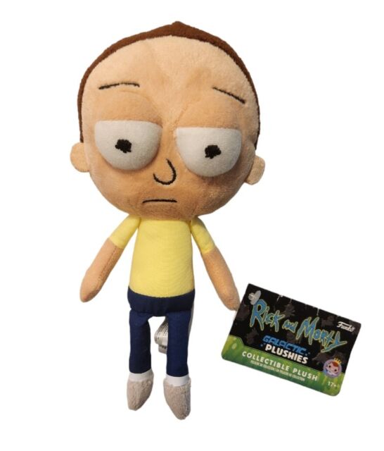 Funko - Rick and Morty - Galactic Plushies - Morty - Plain face ...