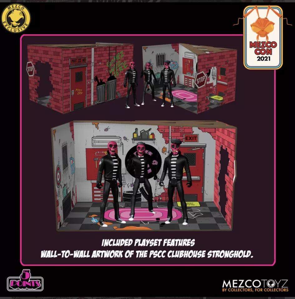 Mezco Toys - Pink Skull Chaos Club - Mezco Exclusive 2021 Set