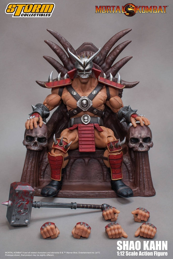 Storm Collectibles - Mortal Kombat - Shao Kahn with Throne (OPEN BOX)