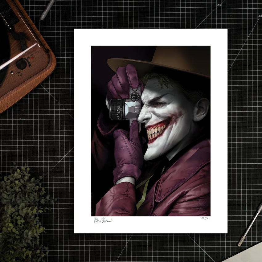 Sideshow - Batman: The Killing Joke Reprise Fine Art Print - Unframed - DC Comics - Ben Oliver