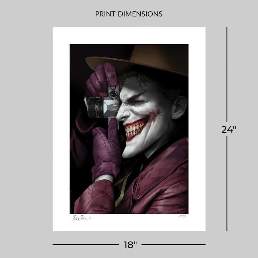 Sideshow - Batman: The Killing Joke Reprise Fine Art Print - Unframed - DC Comics - Ben Oliver
