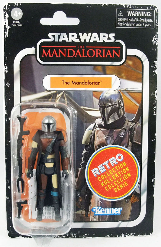 STAR WARS (RETRO COLLECTION SERIES) - HASBRO - THE MANDALORIAN (THE MANDALORIAN)