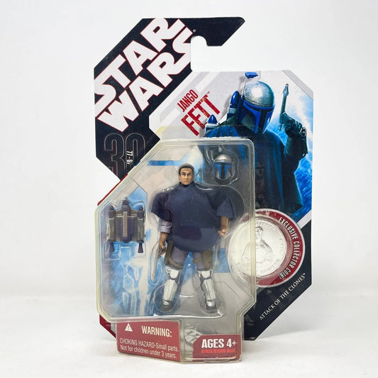 Star Wars - Attack of the Clones - Jango Fett #57 - 3.75" Action Figure - 2007