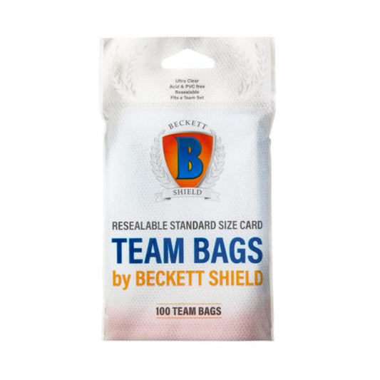 Beckett Shield Team Bags 100ct