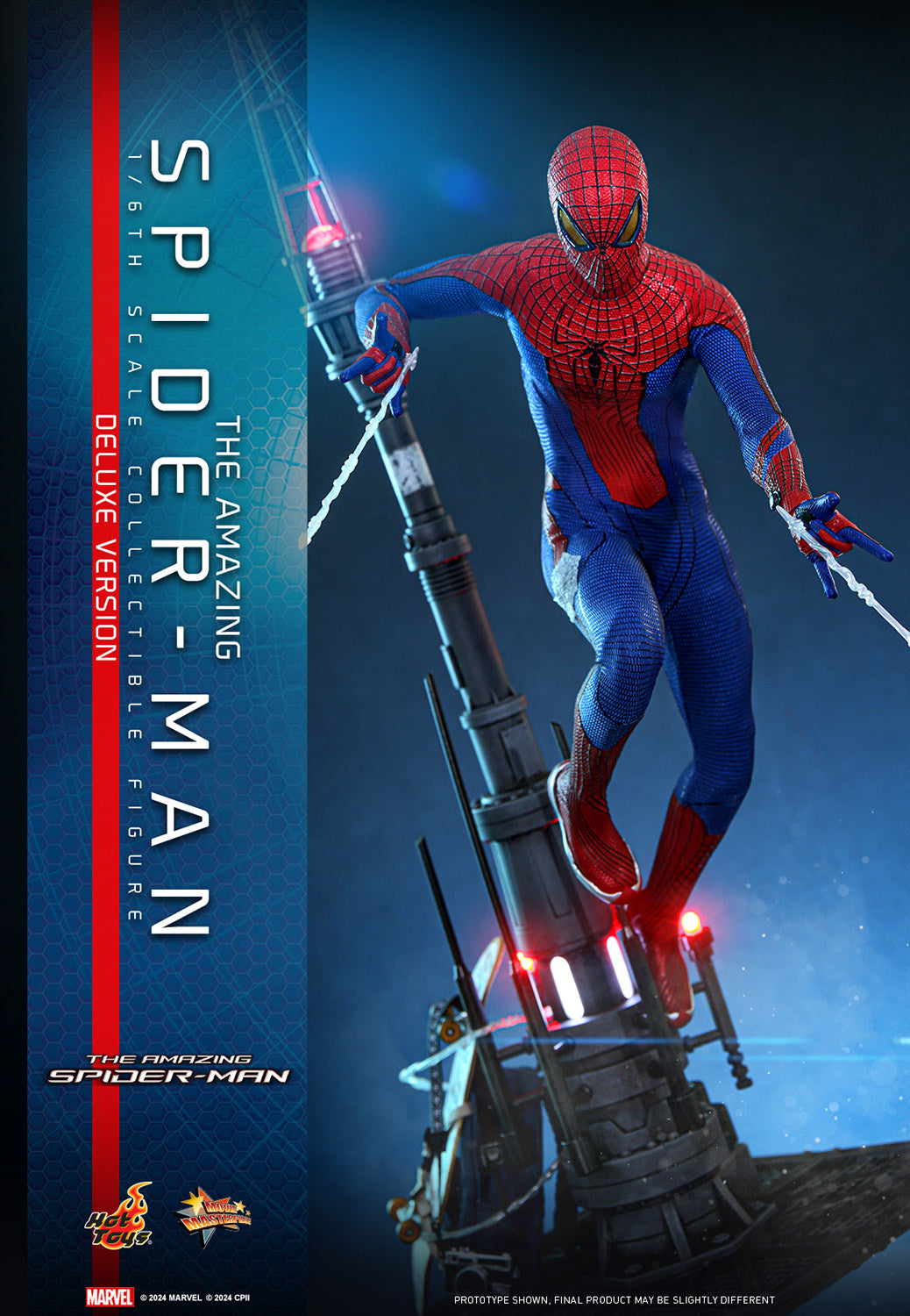 Hot Toys - The Amazing Spider-Man (Deluxe Version) MMS772 - 1:6 Scale Collectible Figure (PREORDER)