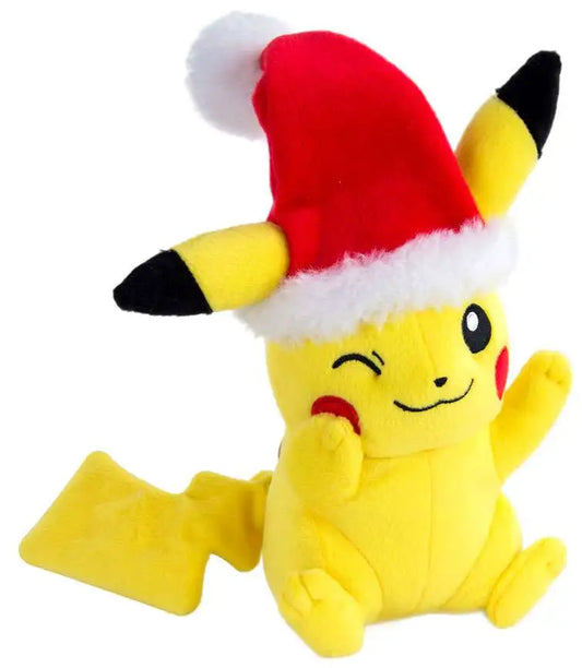 Tomy - Plushies - Pikachu - Christmas hat - 8in