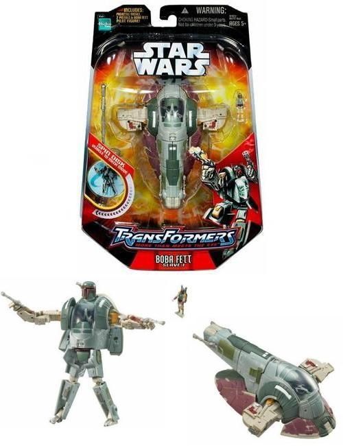 Star Wars - Transformers - 2007 - Boba Fett Slave I – Cosmic Destroyer ...