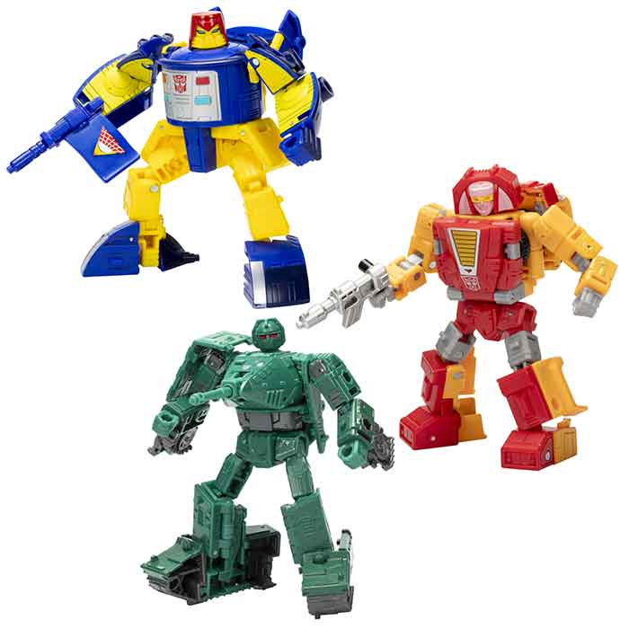 Transformers Legacy United - Deluxe Class 3-Pack - Go-Bot Guardians