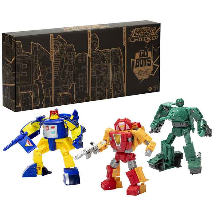 Transformers Legacy United - Deluxe Class 3-Pack - Go-Bot Guardians