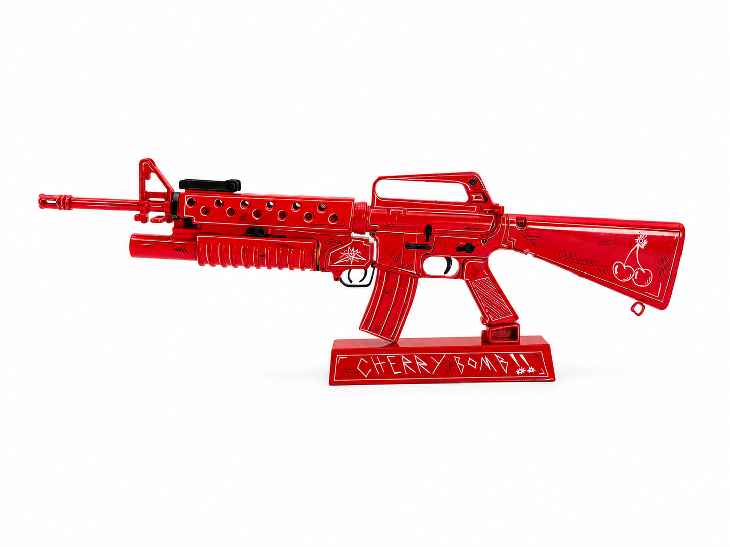 Miniature M16 Diecast Model Kit - (M16 Grenadier Cherry Bomb) [Store Exclusive]