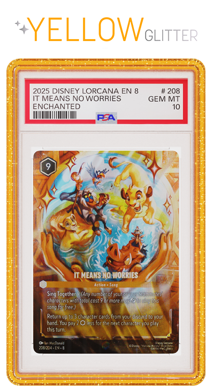 GradedGuard - Limited Edition Yellow Glitter [Hobby Exclusive] (PSA)