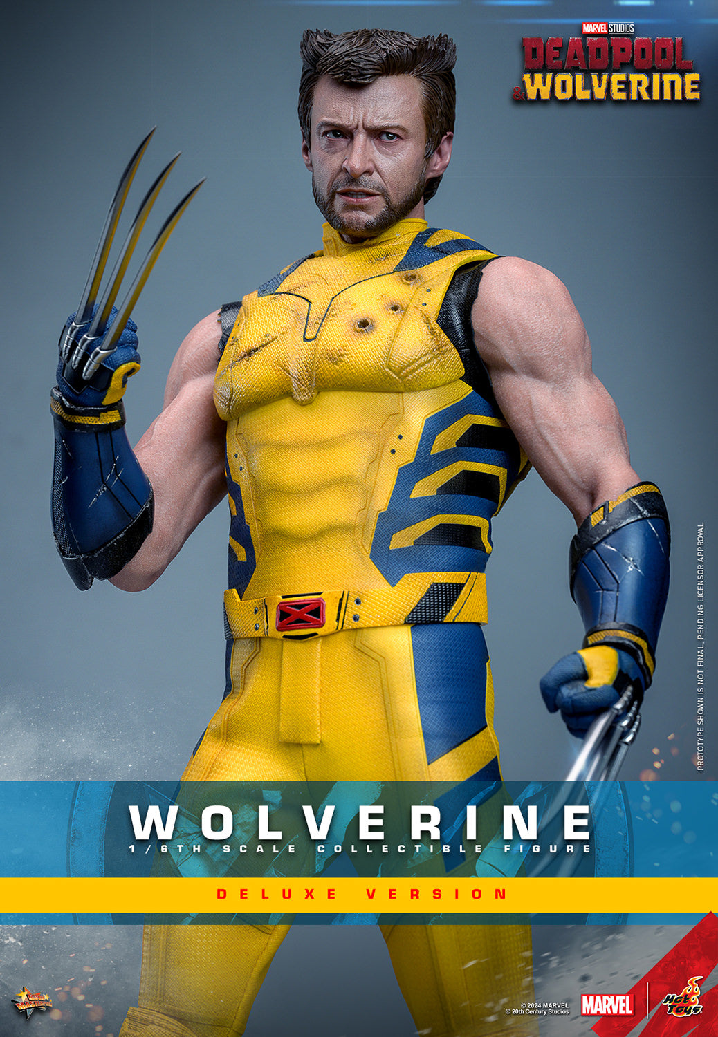 Hot Toys Deadpool & Wolverine - Wolverine MMS754 (Deluxe) - 1/6th Scale Collectible Figure