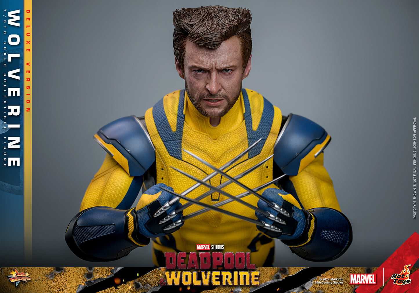 Hot Toys Deadpool & Wolverine - Wolverine MMS754 (Deluxe) - 1/6th Scale Collectible Figure