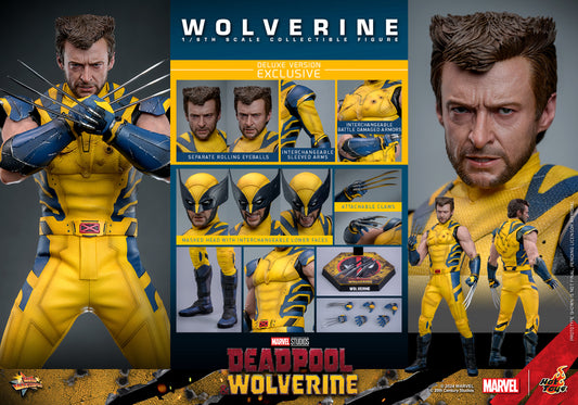 Hot Toys Deadpool & Wolverine - Wolverine MMS754 (Deluxe) - 1/6th Scale Collectible Figure