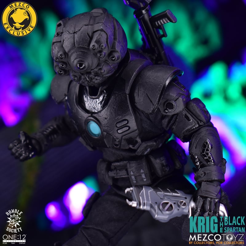 Rumble Society cheapest Krig13 The Black Spartan