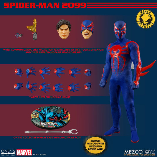 Mezco One 12 - Spider-Man 2099 (Mezco Exclusive) OPEN BOX!