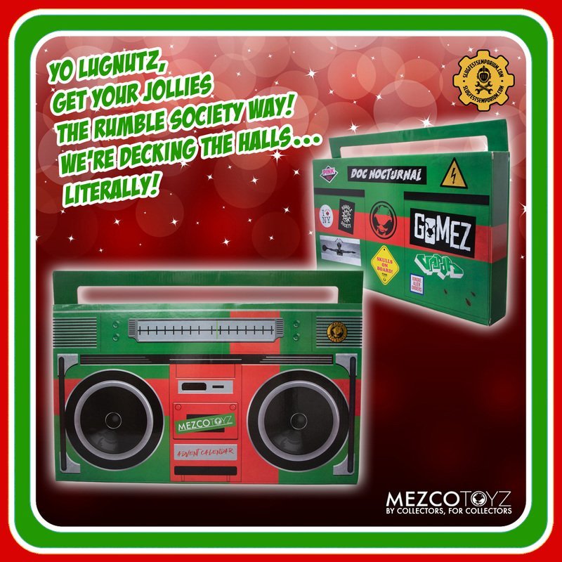 Mezco One:12 Collective - Slugfest’s Emporium of Badassery Advent Calendar (OPEN TO INSPECT)