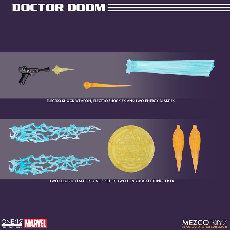 Mezco One:12 Collective - Doctor Doom (OPEN BOX)