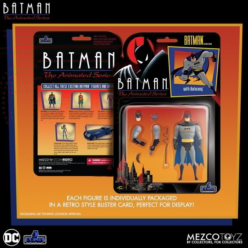 5 Points Batman: The Animated Series Deluxe Set | Mezco Toyz