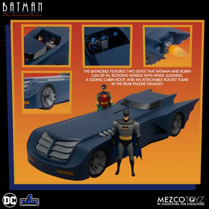 5 Points Batman: The Animated Series Deluxe Set | Mezco Toyz
